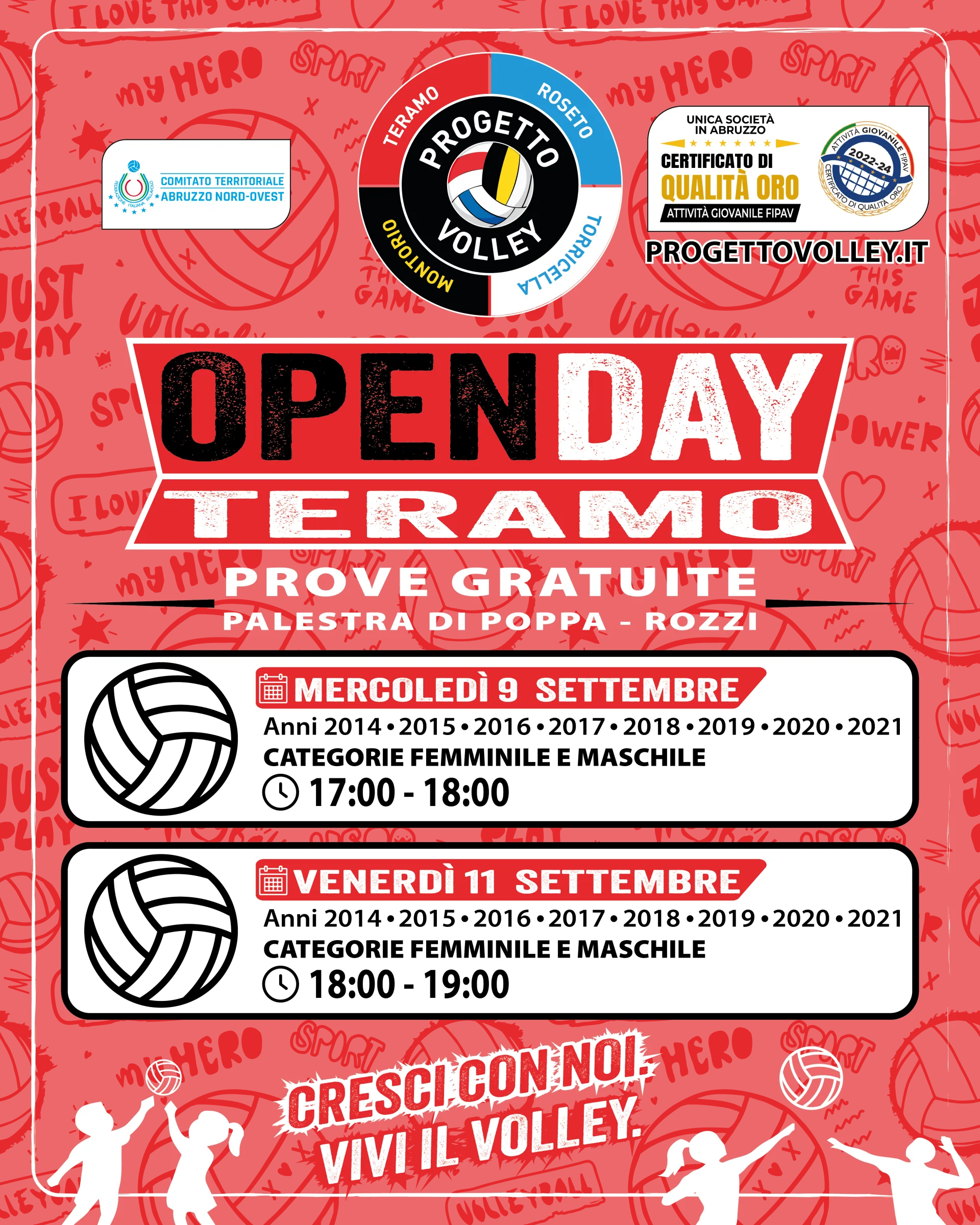 OpenDay-ProgettoVolley